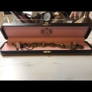 Juicy Couture skinny antique bits bracelet